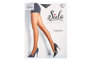 Колготки женские Siela T-Band 40den 3-M nero