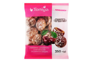 Пряники с начинкой со вкусом вишни Крошка Toniya м/у 350г