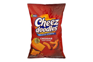 Wise Cheez Doodles Baked Puffs Cheddar Cheese
