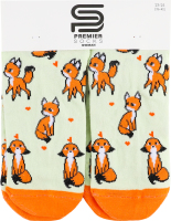 Шкарпетки жін Premier socks Звірята+смужки р.23-25