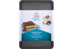 Smart Living Quarter-Sheet Cake Pan