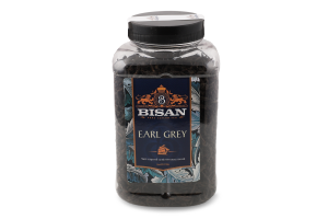 Чай Earl Grey чорний листовий 150г пл/банка Bisan
