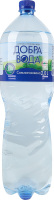Вода мінеральна сильногазована природна столова гідрокарбонатна складного катіонного складу Добра вода п/пл 2л