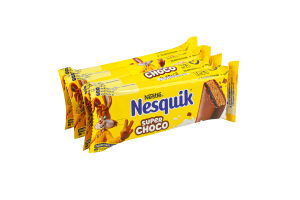 Пирожное бисквитное с какао-молочной начинкой в шоколадной глазури Nesquik м/у 4х28г