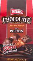 Herr's Chocolate Covered Peanut Butter Filled Pretzels