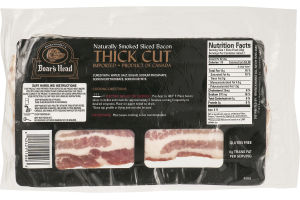 Boar's Head Smoked Sliced Bacon Thick Cut