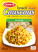 Osem Israeli (Pearl) Couscous Tri-Color