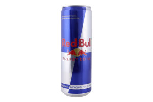 Напиток энергетический безалкогольный сильногазированный с таурином Energy drink Red Bull ж/б 473мл