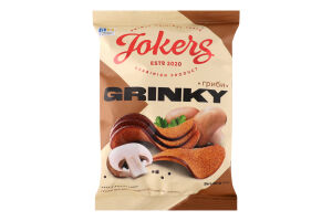 Гренки ржано-пшеничные Грибы Jokers м/у 80г