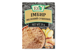 Имбирь молотый сушеный Еко м/у 20г