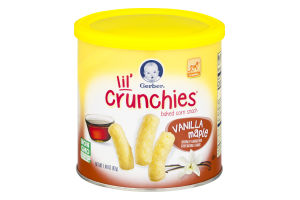 Gerber Lil' Crunchies Baked Corn Snack Vanilla Maple