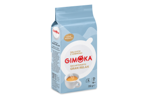 Кава Gimoka Dek Gran Relax смажена мелена без корфеїну 250г