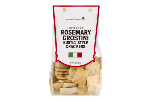 Ahold Imported Rustic Style Crackers Rosemary Crostini