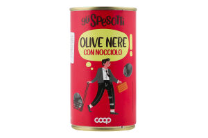 Оливки чорні Coop 350 мл з/к з/б И888 (Італія)