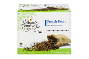 Nature's Promise Organic Dark Roast K-Cup Coffee French Roast - 36 CT