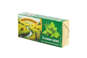 Продукт сирний 35% молоковмісний плавлений Зі смаком зелені Gold Valley м/у 64г
