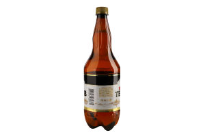 Пиво 1.2л 7% светлое фильтрованное пастеризованное крепкое Тетерів п/бут