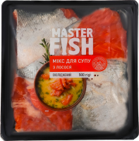 Мікс для супу з лосося Master Fish охол лоток 500г