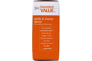 Guaranteed Value Shells & Cheese Dinner