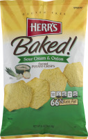 Herr's Baked! Sour Cream & Onion Potato Crisps