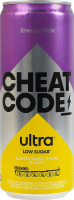 Напій енергетичний безалкогольний сильногазований Бузина-лимон Ultra Cheat Code з/б 0.33л