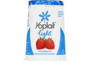 Yoplait Light Fat Free Yogurt Strawberry