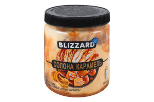 Мороженое 13% пломбир Соленая карамель Blizzard п/б 310г