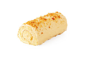 Рулет з ірискою та арахісом ваг