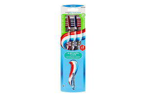Щетка зубная Medium In-between clean Aquafresh 3шт