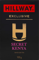 Чай черный байховый листовой Secret Kenya Exclusive Hillway в/с к/у 100г