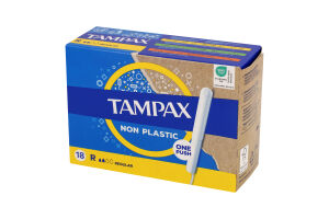 Тампони гігієнічні з аплікатором Regular Tampax 18шт
