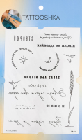 Тату Tattooshka Графічний колосок