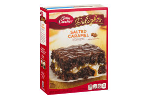 Betty Crocker Delights Brownie Mix Salted Caramel