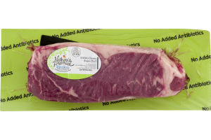 Nature's Promise Free From Beef New York Strip Steak Boneless