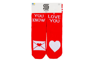 Шкарпетки жін Premier socks YouKnowILoveYou р23-25
