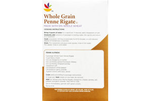 Ahold Penne Rigate Whole Grain