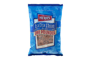 Herr's Extra Thin Pretzels One Pounder