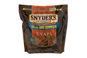 Snyder's Of Hanover Pretzel Snaps 26 oz. Big Zipper