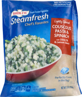 Birds Eye Steamfresh Chef's Favorites Couscous Pasta & Spinach Lightly Sauced