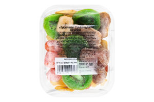 Суміш цукатів та чипсів Тропічна Натуральні продукти п/у 200г