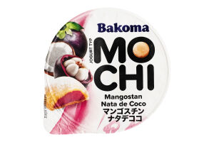 Йогурт Bakoma Мочі з мангостаном та Ната де Коко