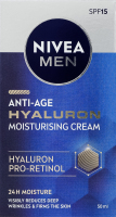 Крем для лица увлажняющий антивозрастной Гиалурон Nivea Men 50мл