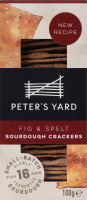 Крекери Peter's Yard з інжиром і спельтою