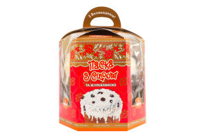 Здоба Паска з сиром та журавлиною Рум'янець к/у 300г