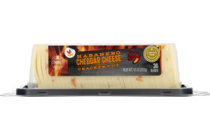 Ahold Cracker Cut Habanero Cheddar Cheese - 36 CT