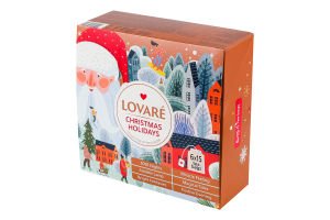 Колекція чаїв Christmas holidays Lovare к/у 6х15шт