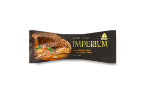 Мороженое эскимо с комбинированным составом сырья Нуга-карамель-арахис Imperium Rud м/у 70г