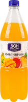 Напиток безалкогольный сильногазированный сокосодержащий с сахаром и подсластителями Мультивитамин Бон Буассон п/бут 1л