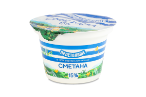Сметана 15% Простонаше ст 180г