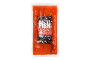 Сьомга філе-шматок Master Fish х/к 1с в/у 200г